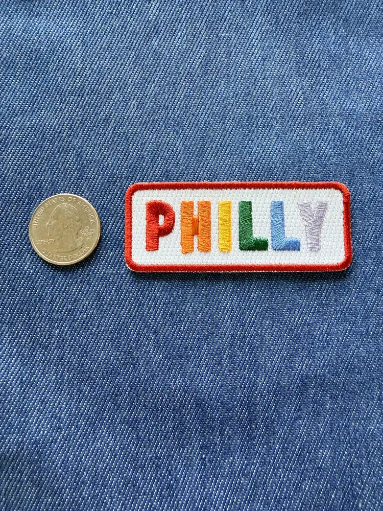 Philly Rainbow Patch - Lrg