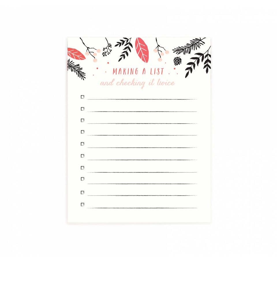 Making a List Compact Notepad