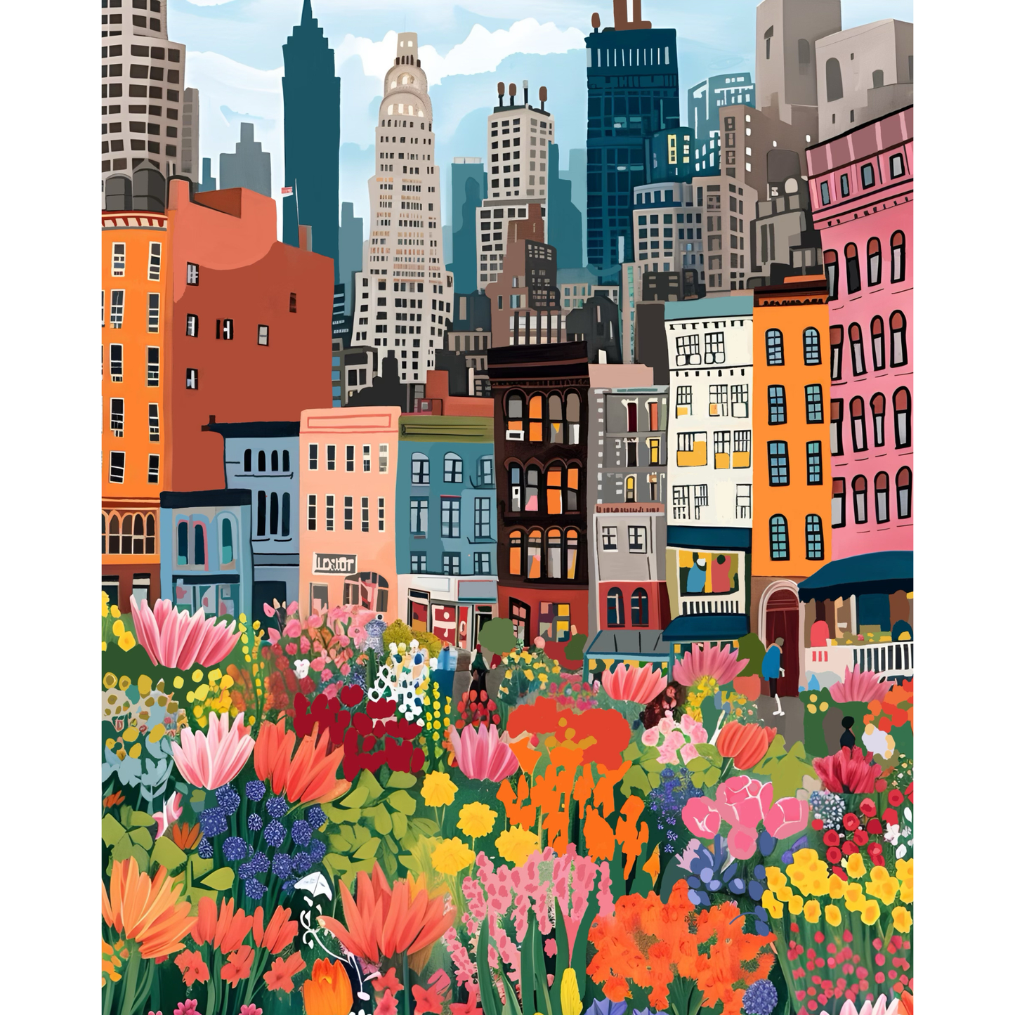 Flower Market: NYC