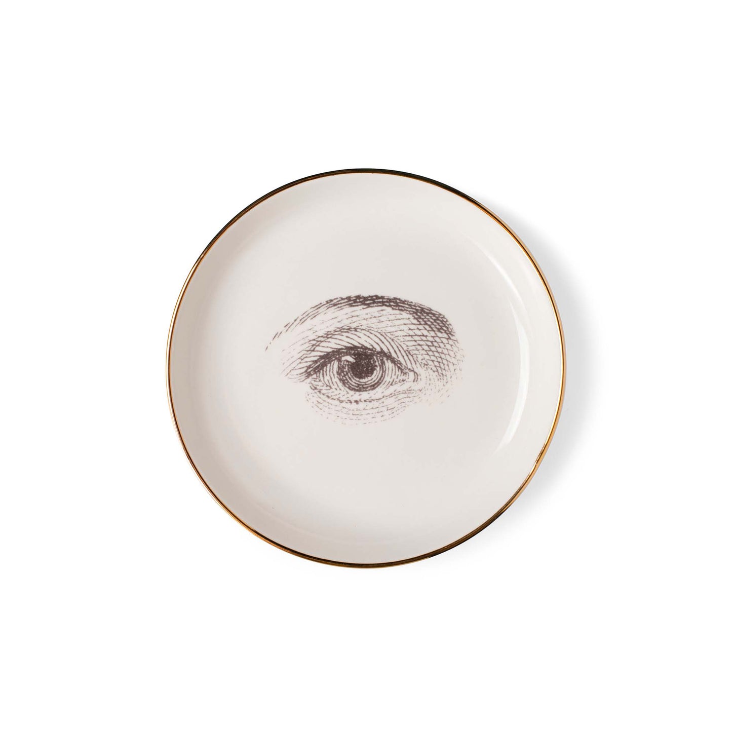 MEM MUSE PORCELAIN MEMENTO SMALL ROUND TRAY