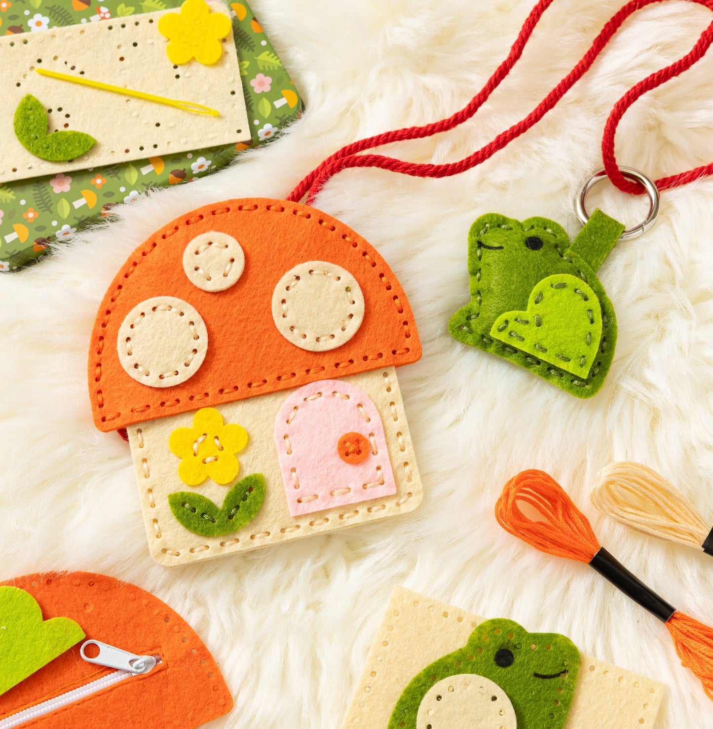 Mini Craft Kit: Toadstool Purse