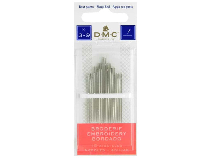 DMC Needles Size 3-9