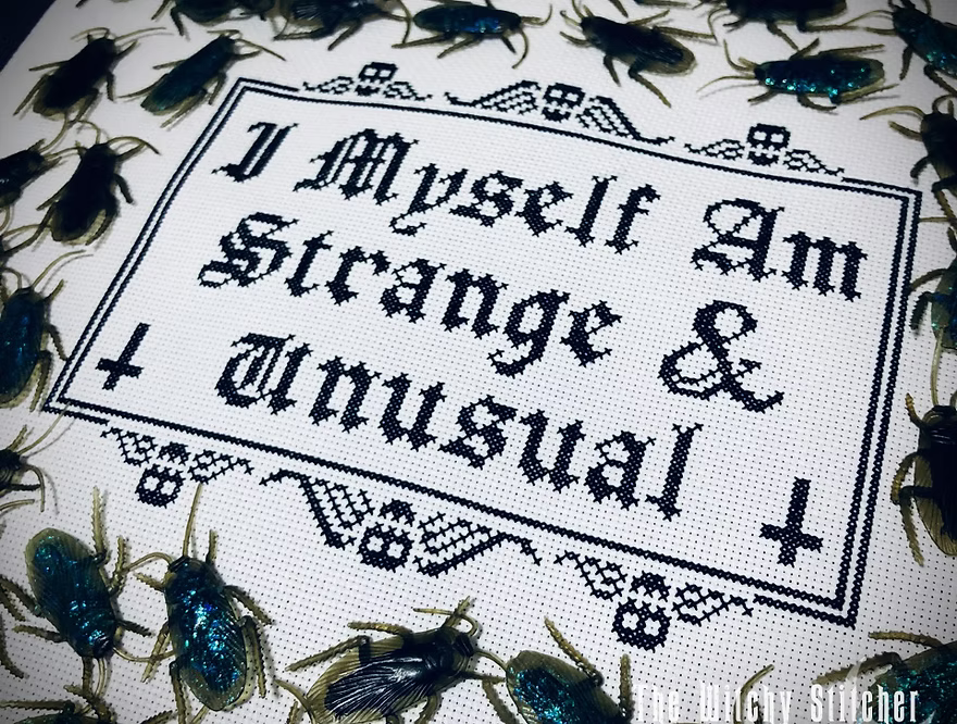Strange & Unusual - Cross Stitch Pattern