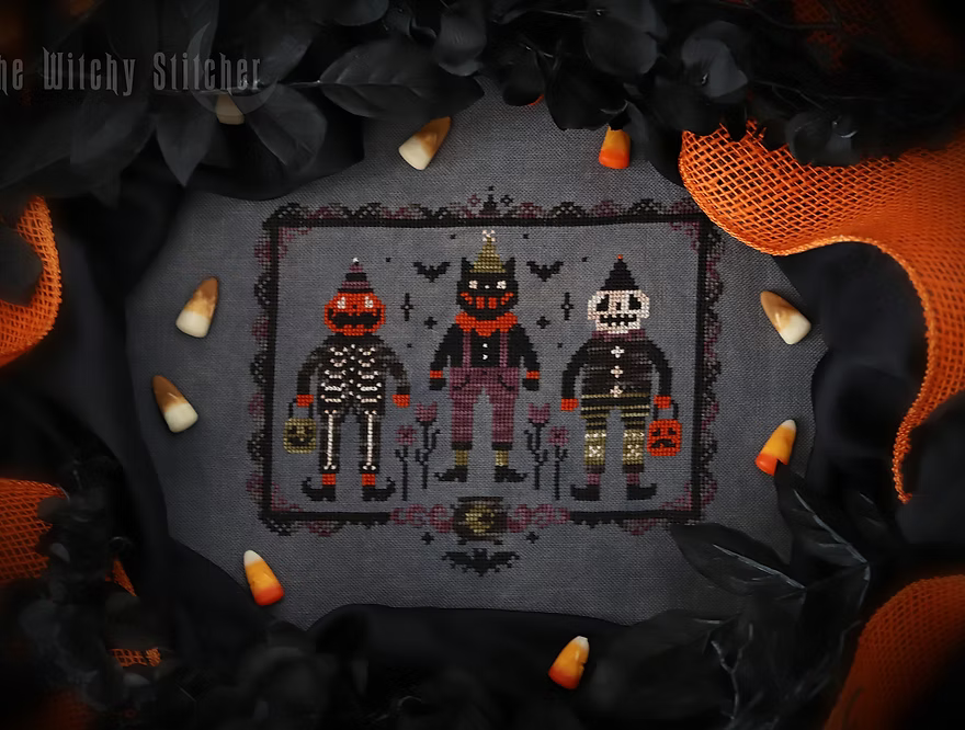 All Treats No Tricks- Cross Stitch Pattern