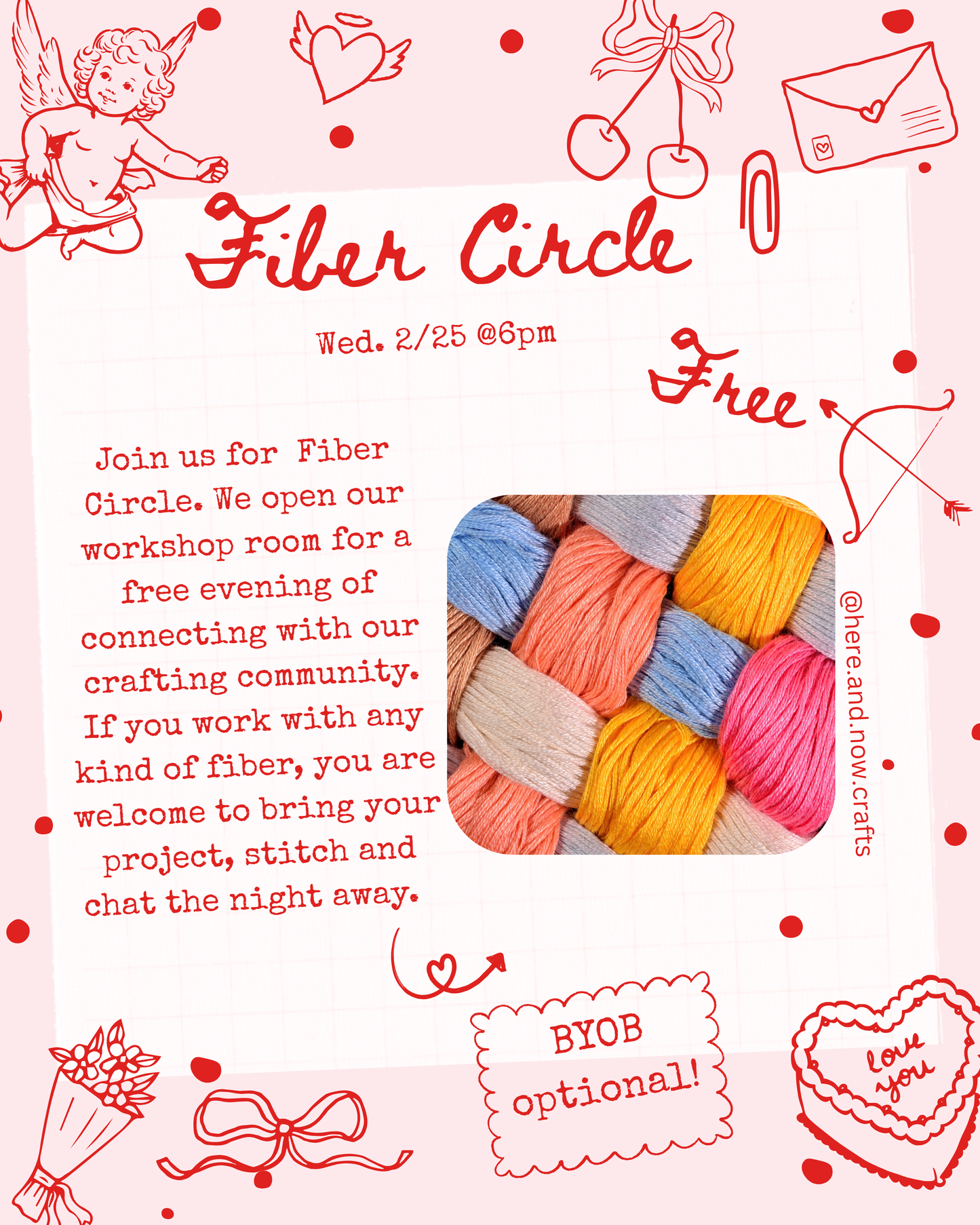 Fiber Circle: Bring Your Own Craft