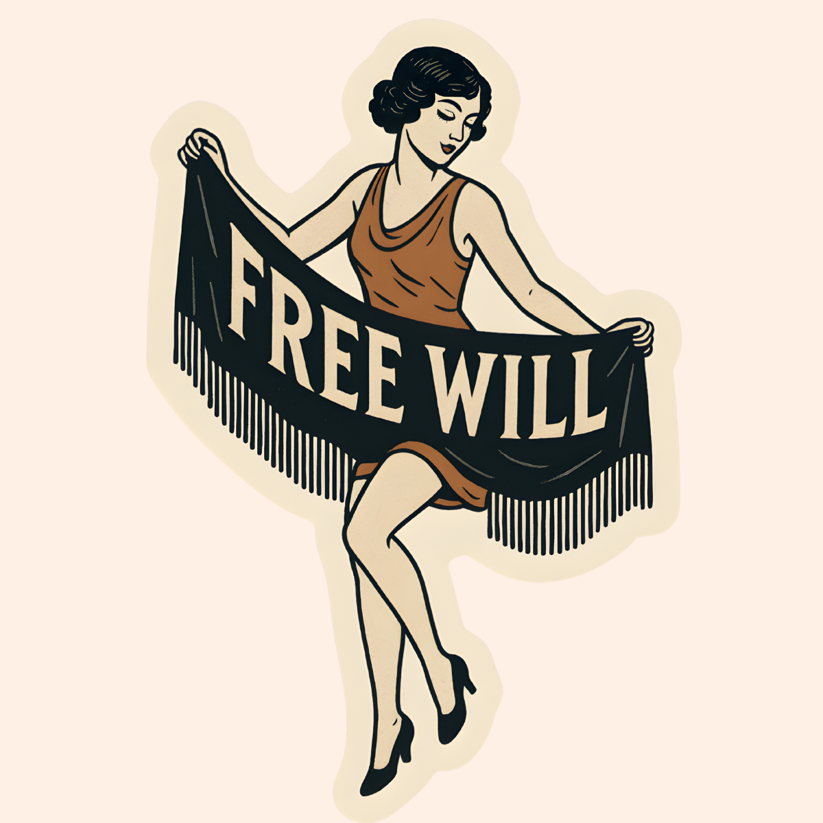 Free Will Sticker