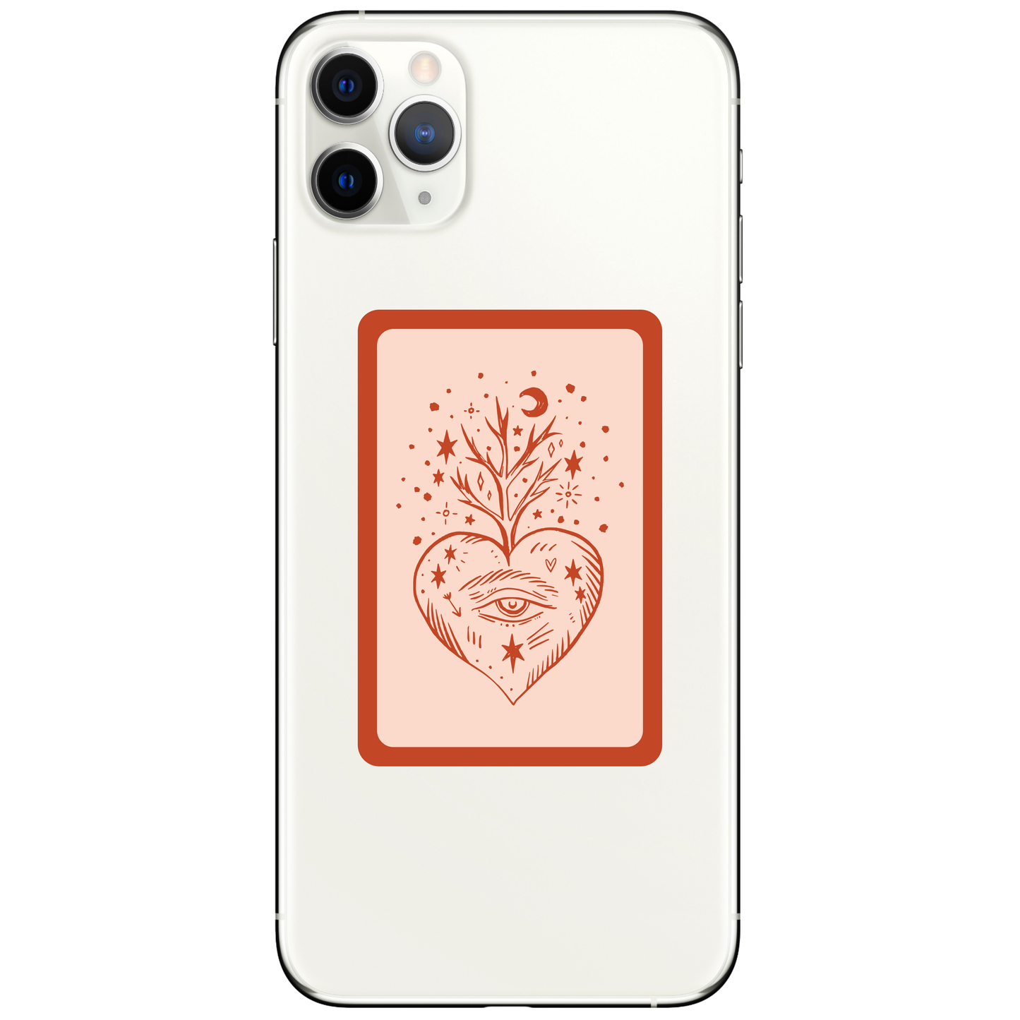 Lunar Heart Magic Folklore High Quality Vinyl Sticker