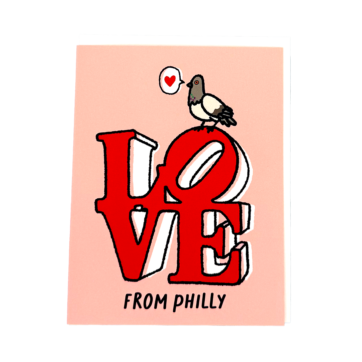 Love From Philly Greeting Card