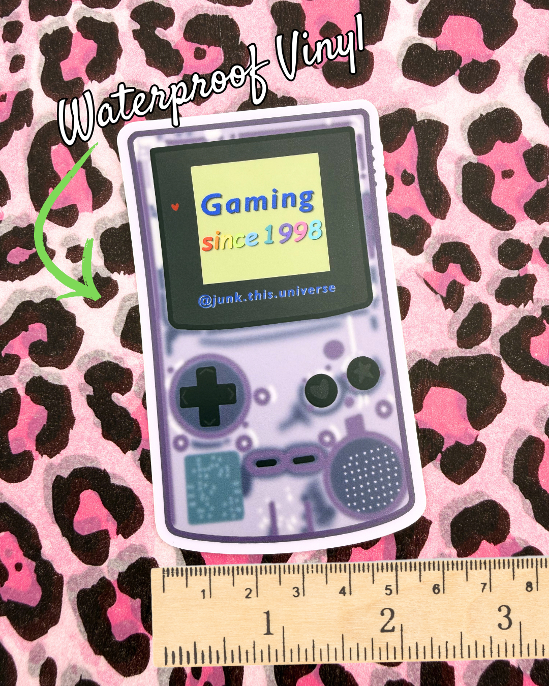 Vinyl Sticker - Gaming since 1998