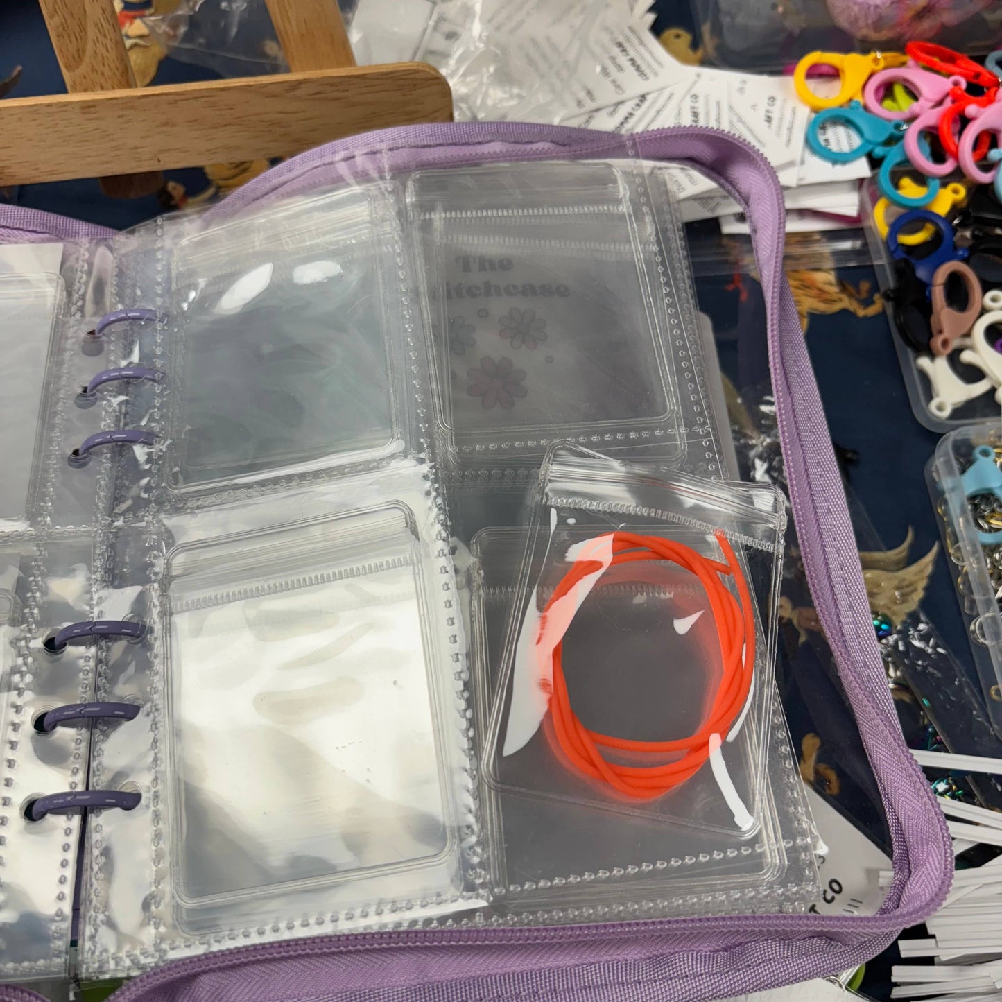 The Notions Binder - Deluxe Knitting and Crochet Organizer: Black