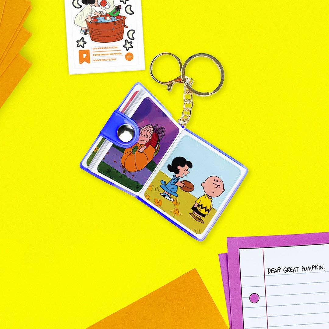 It's The Great Pumpkin Mini
Sticker Book Keychain