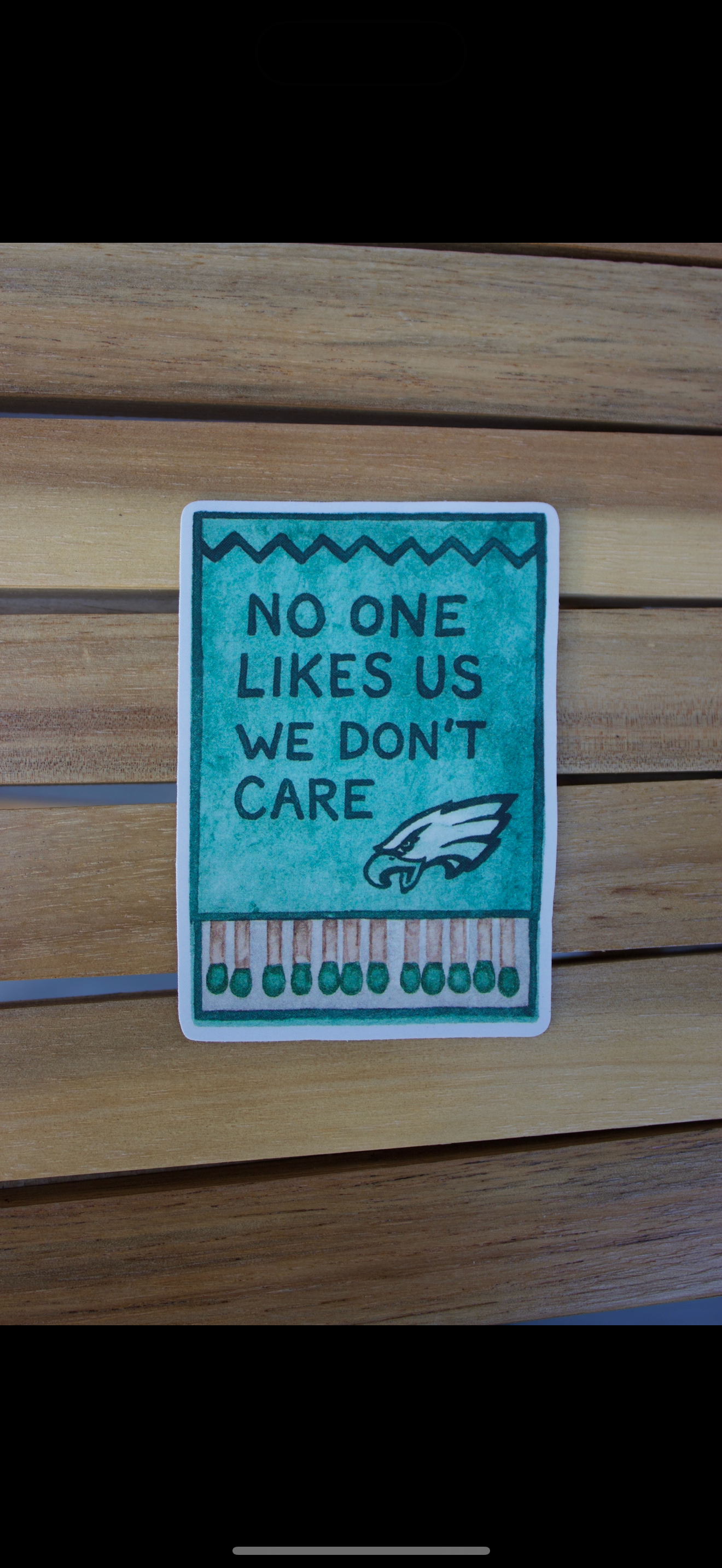 No One Likes Us, We Dont Care Sticker