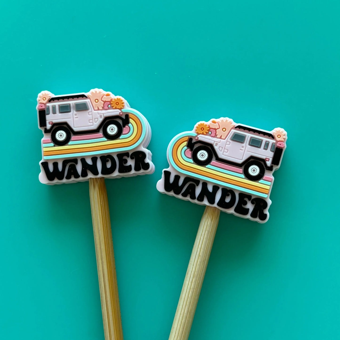 Knitting Needle Point Protectors Wander Wagon Travel Hiking