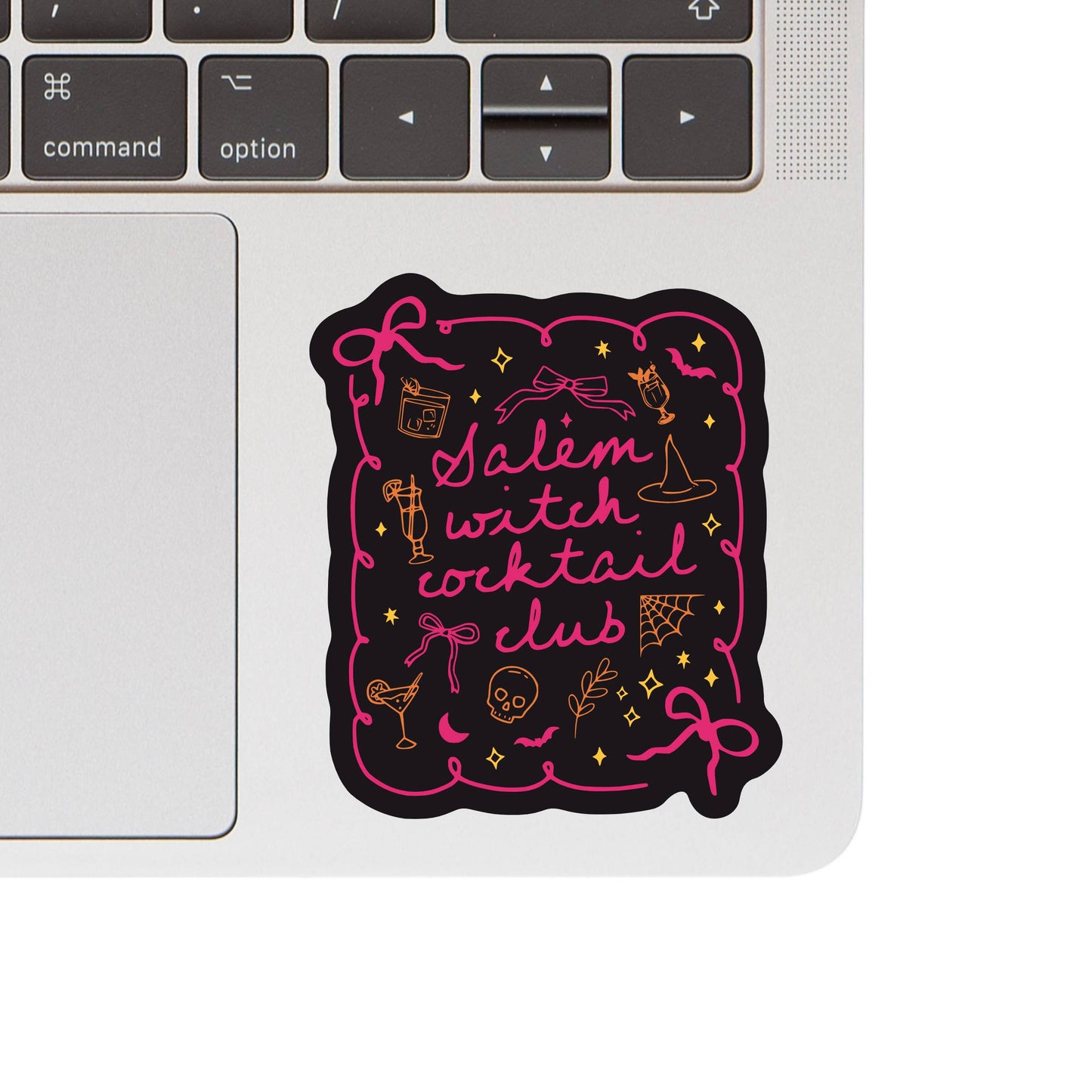Halloween Fall Cocktail Witch Read High Quality Vinyl Stick