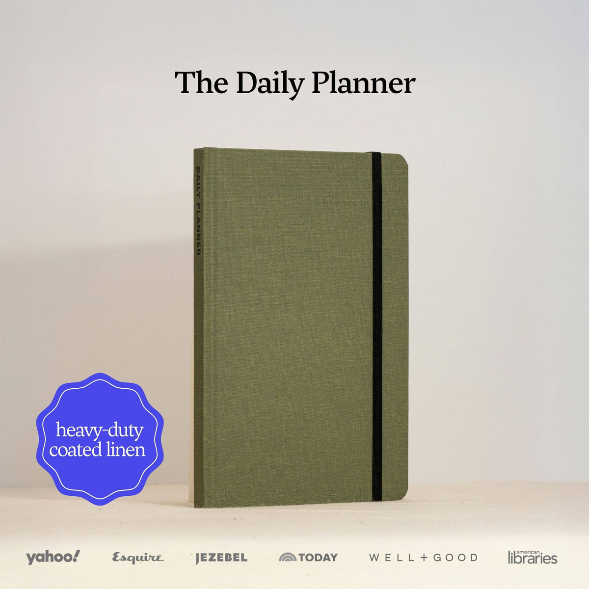 Daily Planner Hardcover - Undated (120 Days)