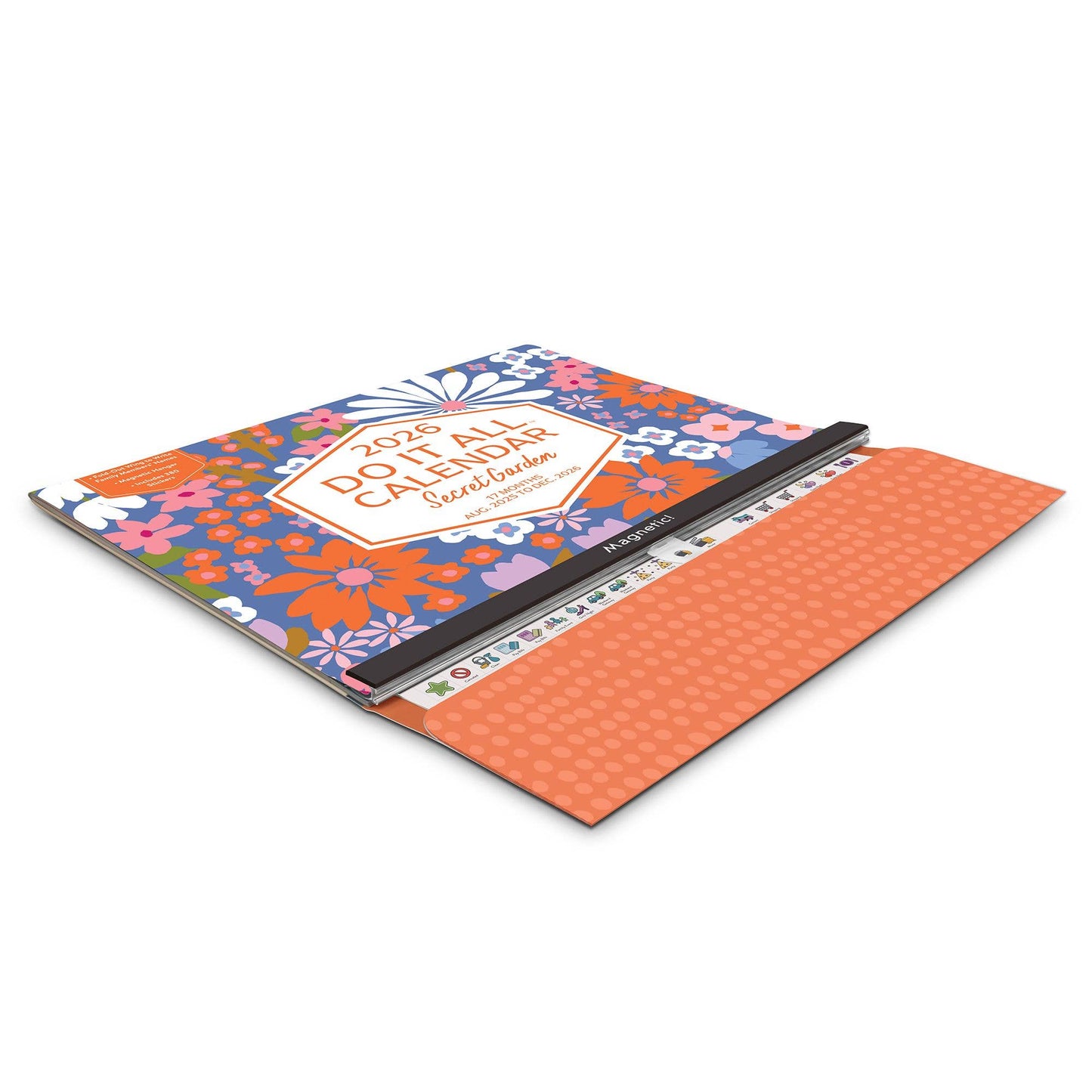 2026 Secret Garden DIA Wall Calendar