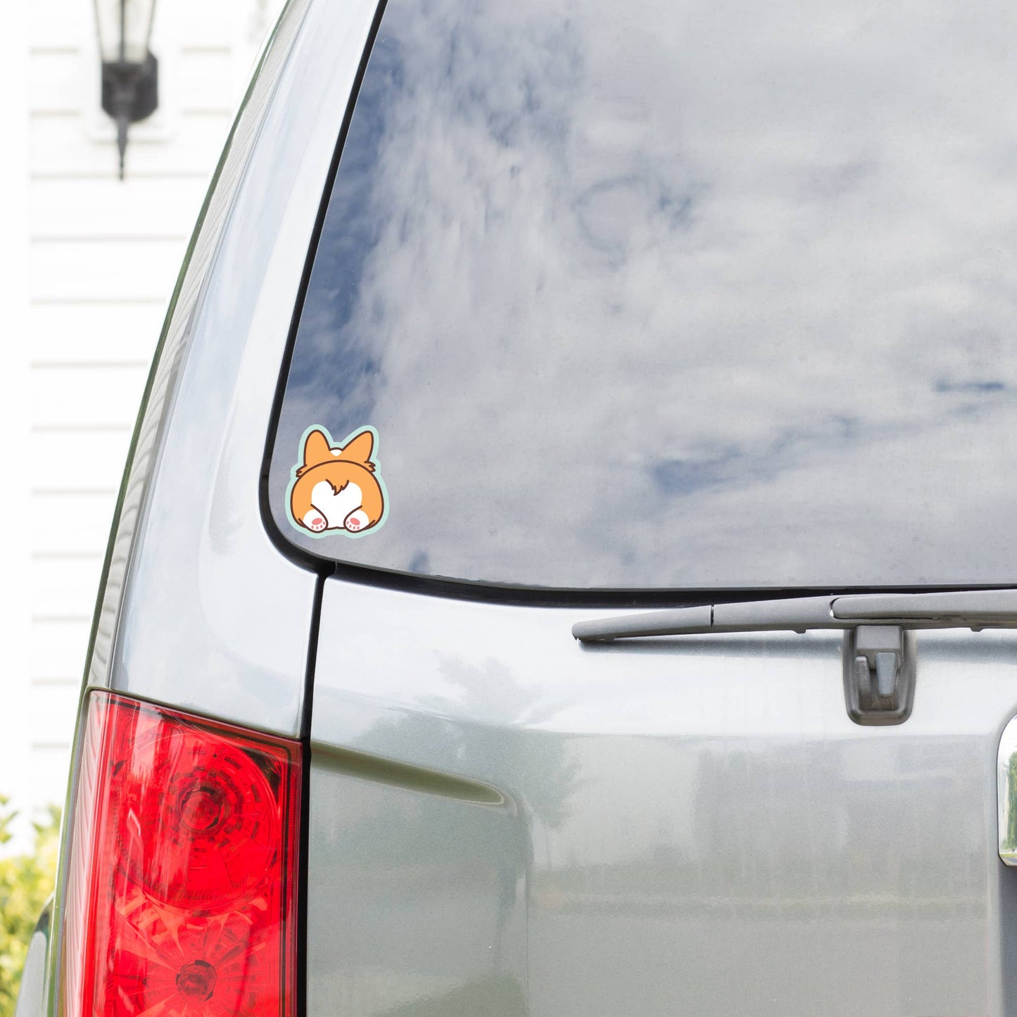 Dog Sploot Butt Pet Cute Puppy High Quality Vinyl Sticker