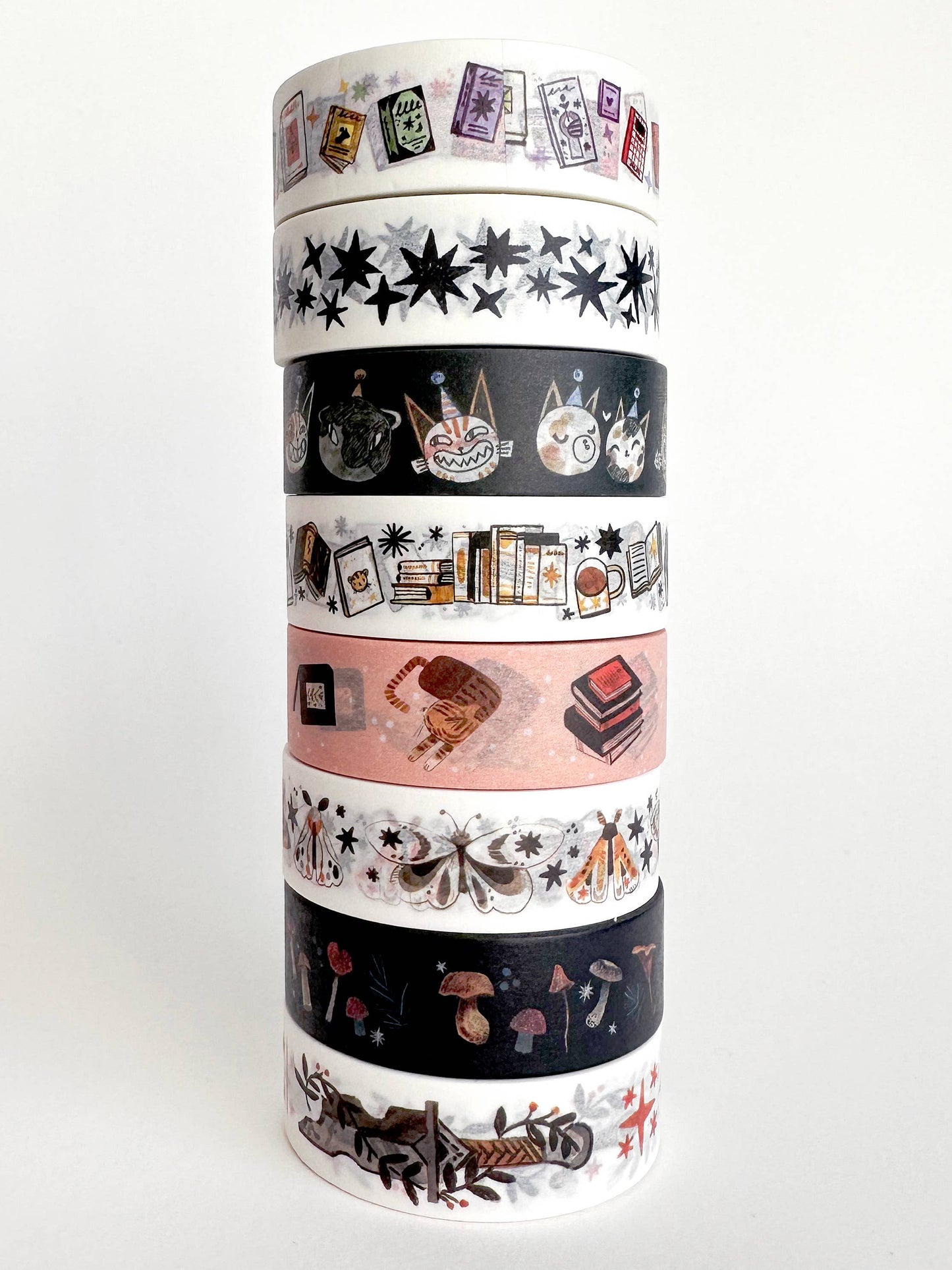 Mushrooms in Autumn Washi Tape