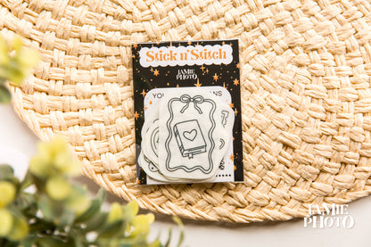 Book Lover Stick and Stitch Embroidery Pack, 10 Designs