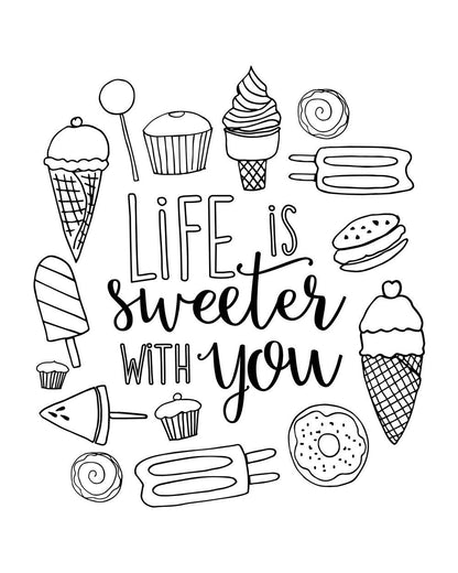Color Happy: Adult Coloring Book (Mother's Day Gifts)