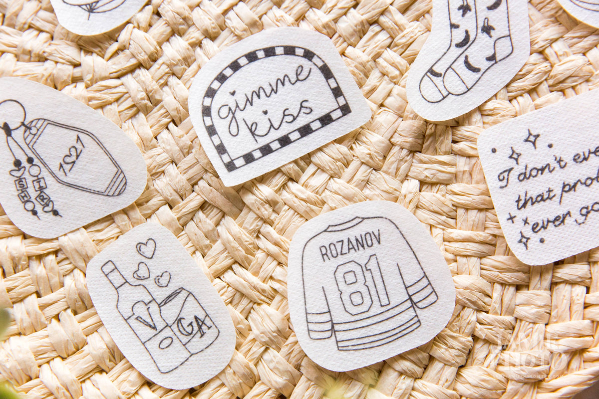 Queer Hockey Romance Embroidery Stick and Stitch Pack