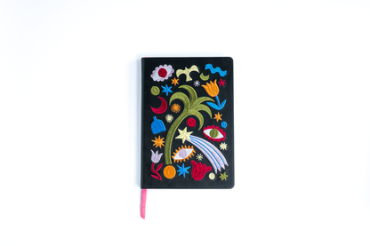Magic Night Hardbound Embroidered Notebook HBE2611L
