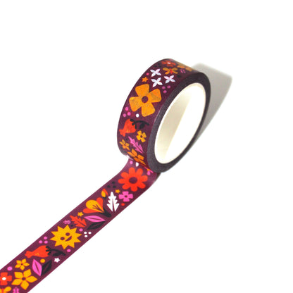 "Super Bloom" Cute California Wildflowers Washi Tape