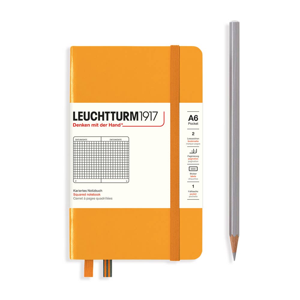 Notebooks - Pocket (A6): Rising Sun / Hardcover / Squared
