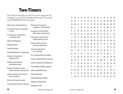 Curiously Quirky Word Searches