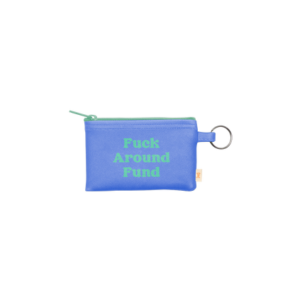 NEW! Colorblock Penny Key Ring: Stay Toxic