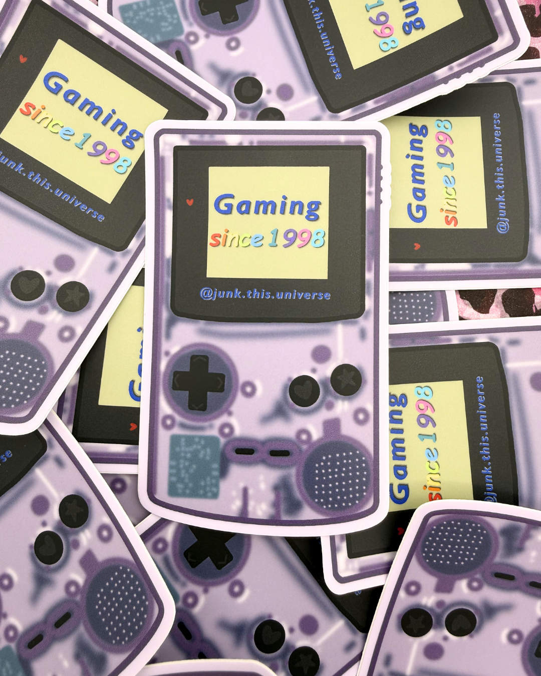 Vinyl Sticker - Gaming since 1998