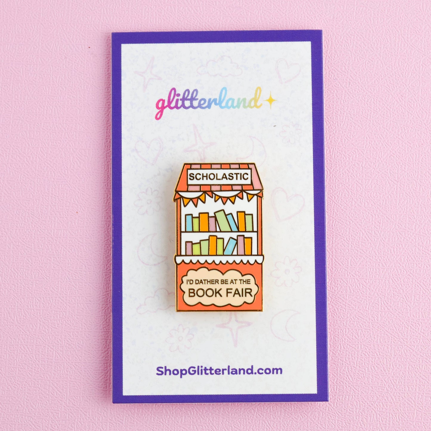 Scholastic Book Fair Bookish Needle Minder Magnet