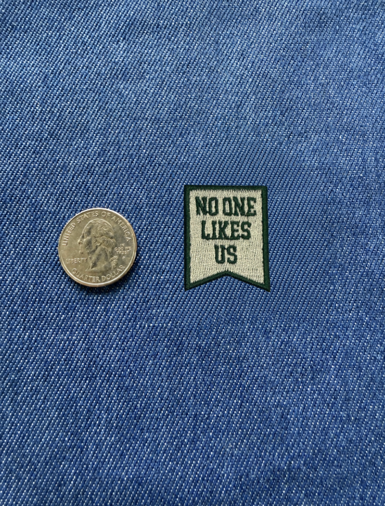 No One Likes Us Philadelphia Football Patch - Sm