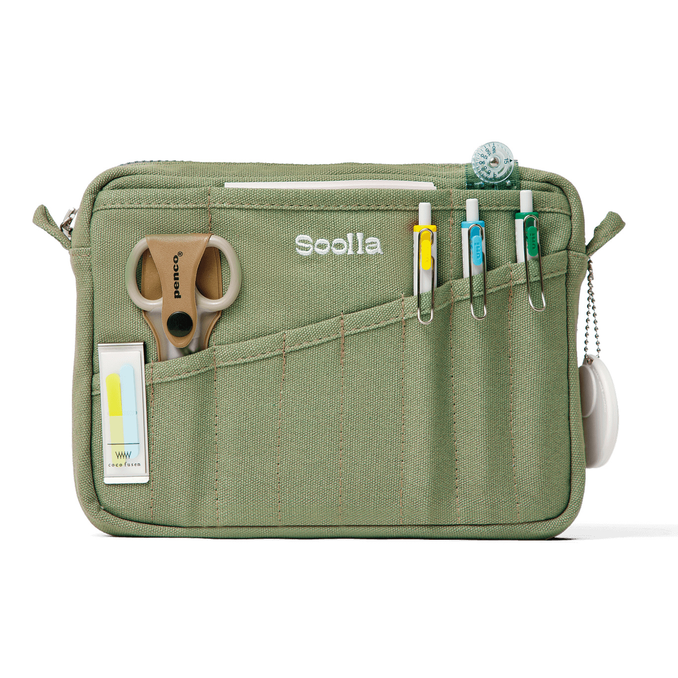 Soolla® Studio Pouch, Ganja Green: Ganja Green