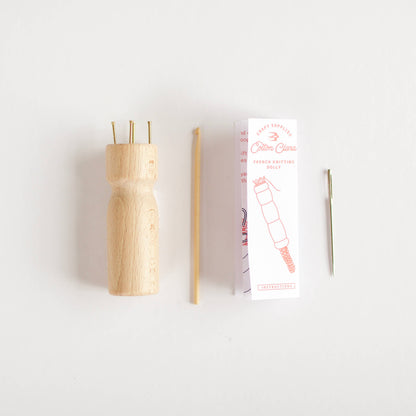 French Knitting Bobbin – Wooden Dolly