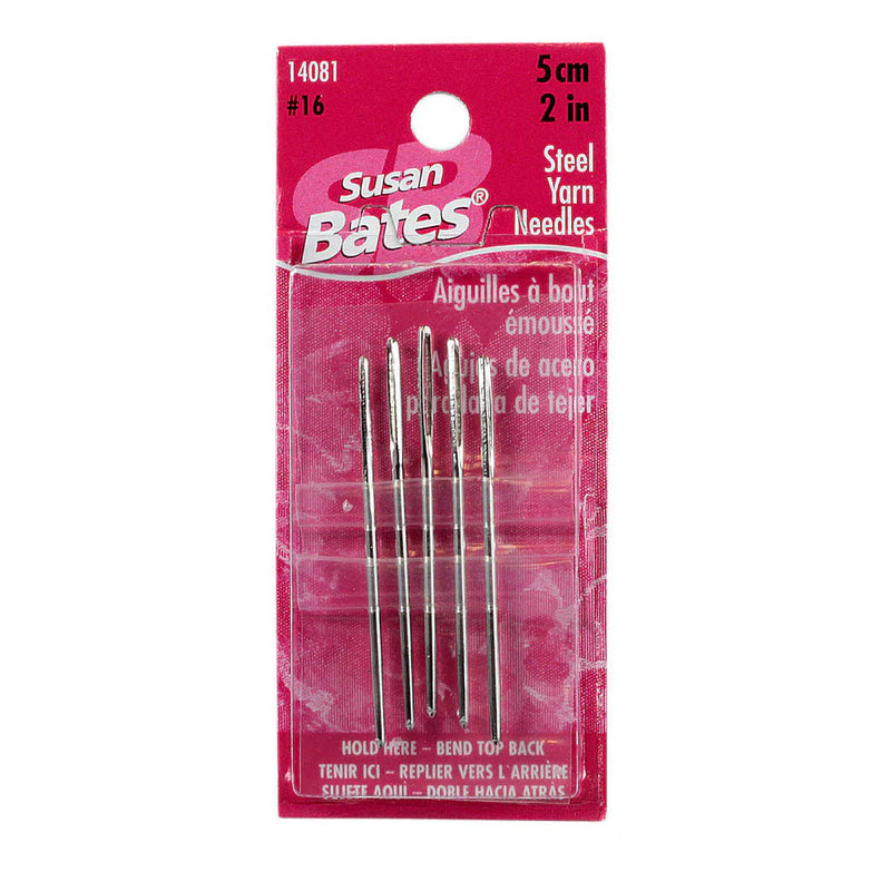 Susan Bates Steel Yarn Needle 2in