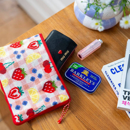 FRUIT MARKET | Needlepoint Pouch Kit
