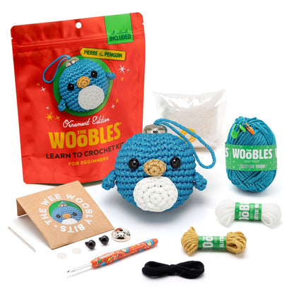 Pierre the Penguin Ornament Crochet Kit