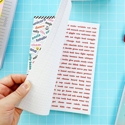 Sticker Poetry Book: Trendy: 0001