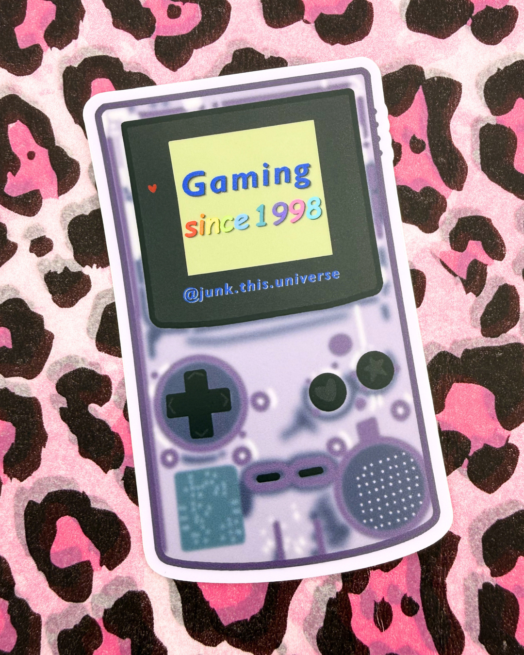 Vinyl Sticker - Gaming since 1998