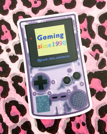 Vinyl Sticker - Gaming since 1998