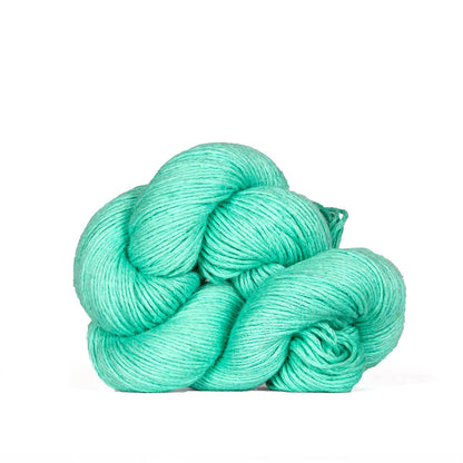 Mojave: Versatile sport/DK weight cotton/linen blend yarn: Black