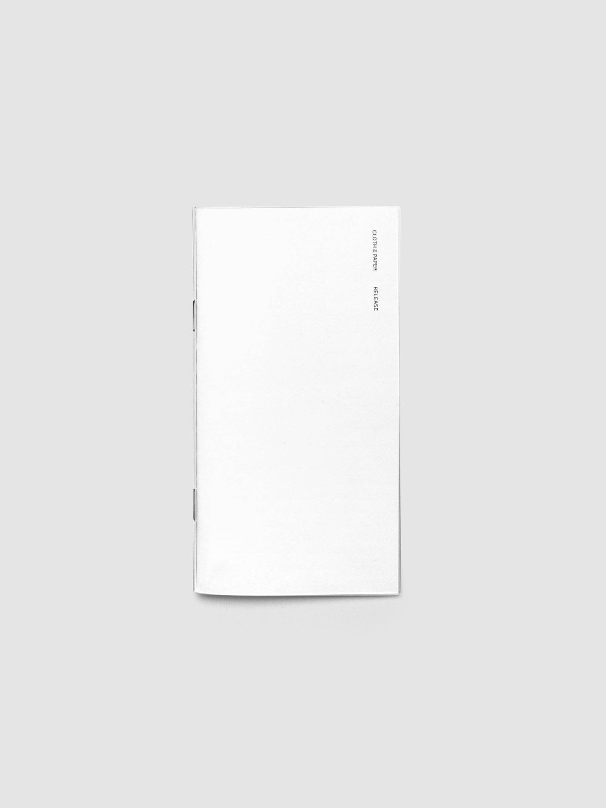 Release Paper Travel Notebook
