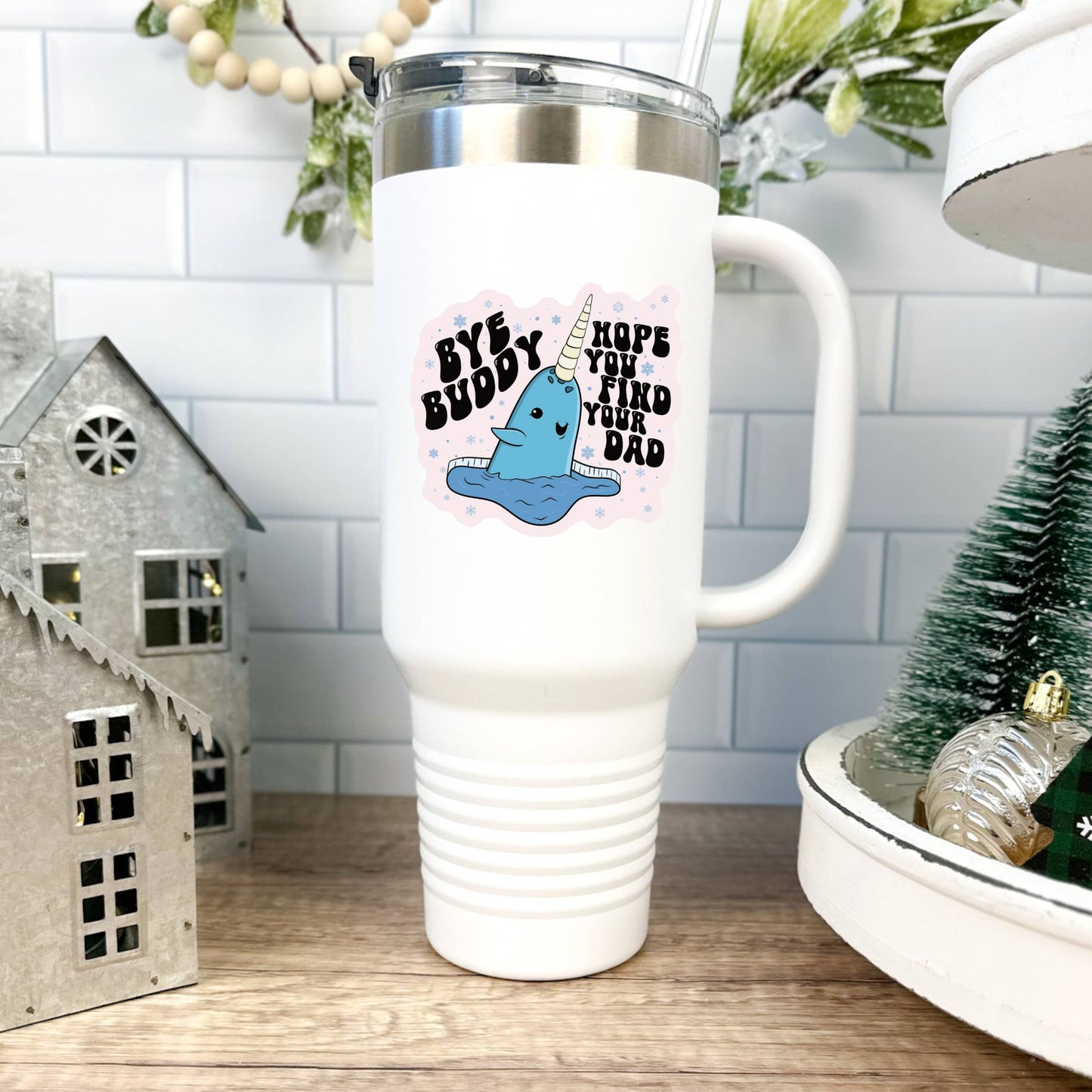 Holiday Christmas 2000's Humor High Quality Vinyl Sticker