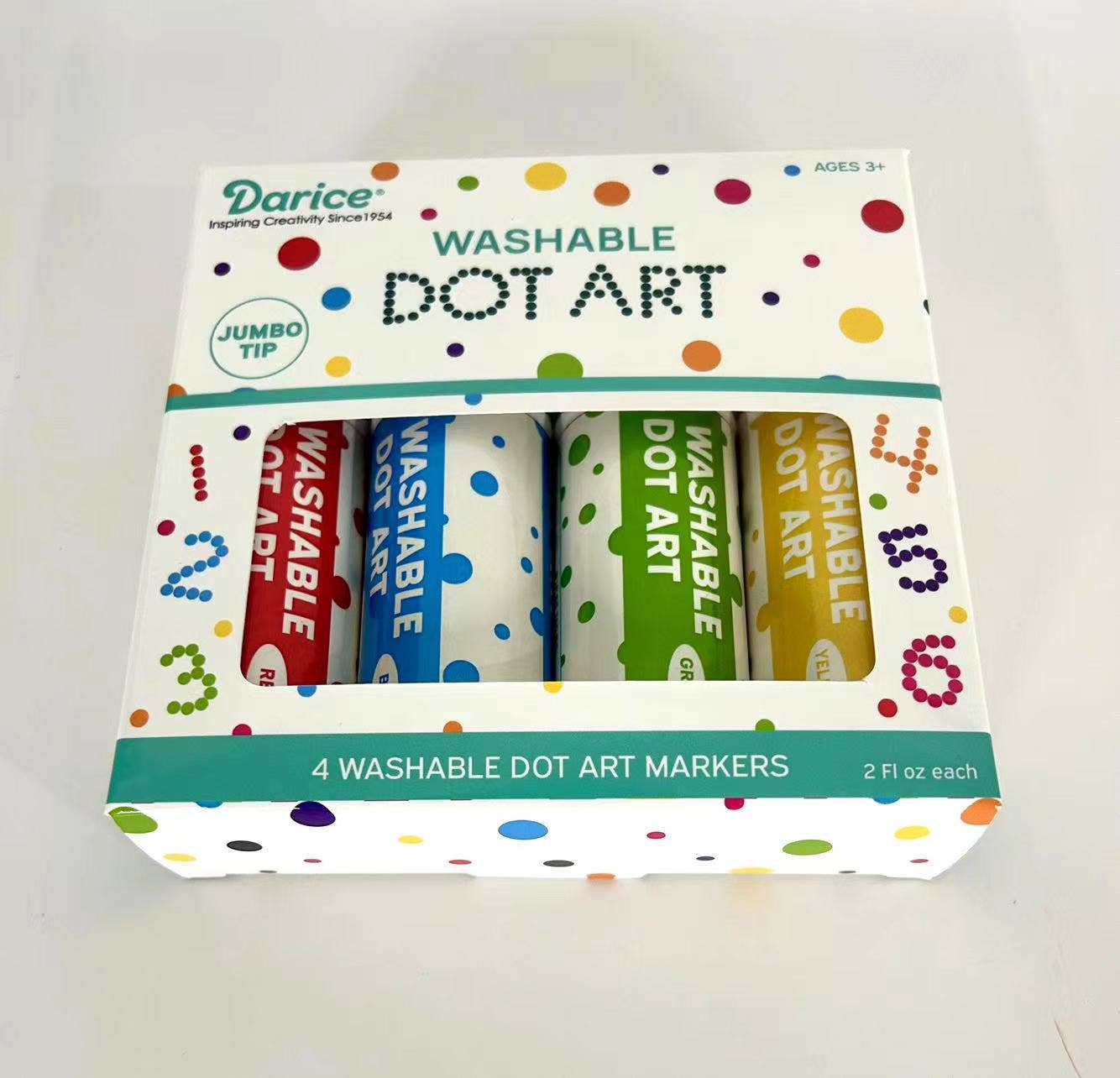 Washable Dot Art Markers- Set of 4