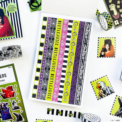 Beetlejuice Junk Journal Sticker Book
