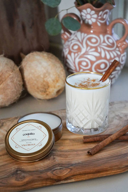 Coquito® Candle Tin | Puerto Rican Coconut Eggnog