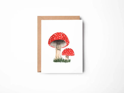 Mushroom Greeting Card