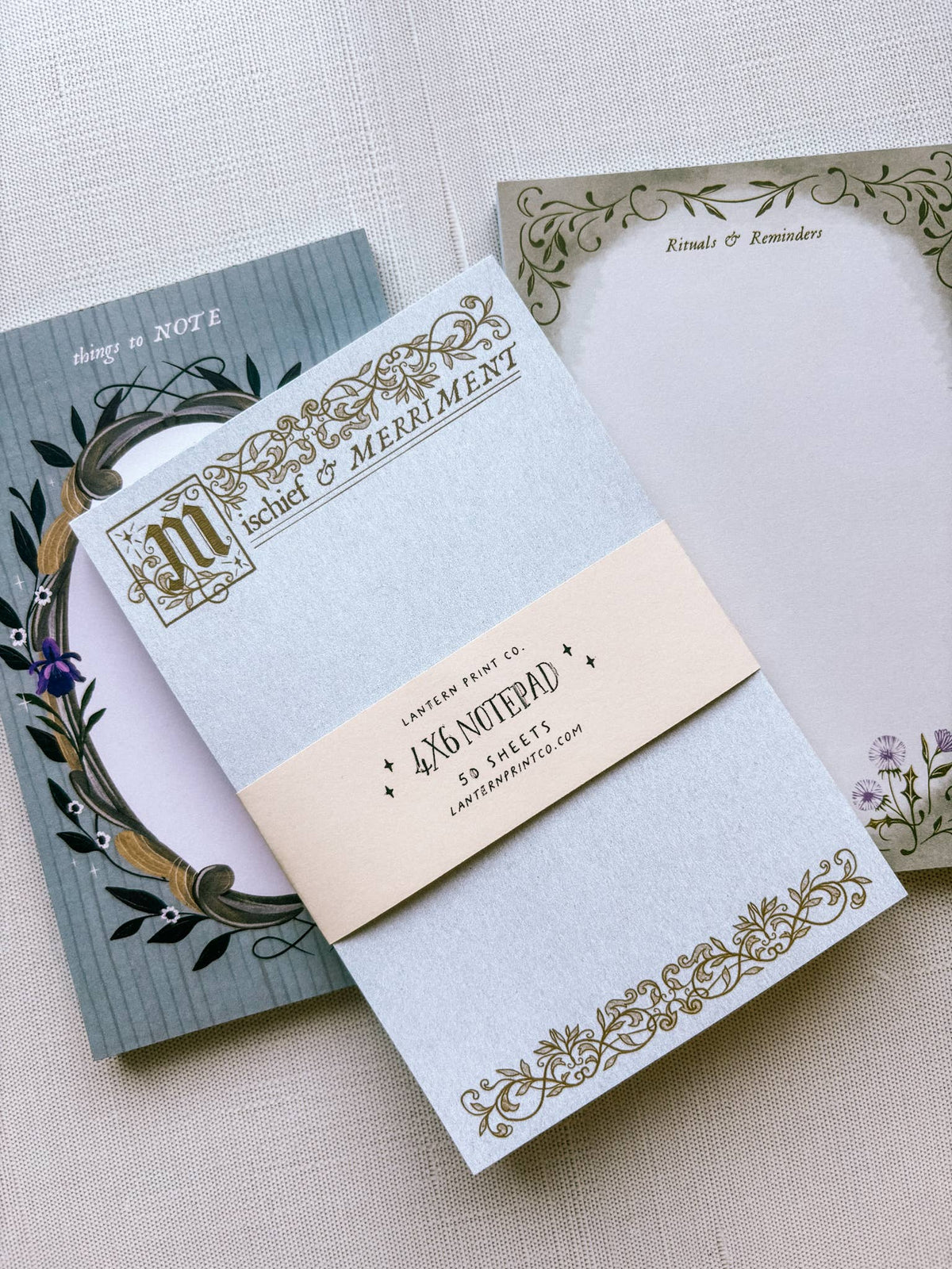 Notepad: Mischief & Merriment - 4x6
