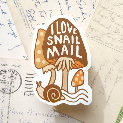 I Love Snail Mail Vinyl Sticker